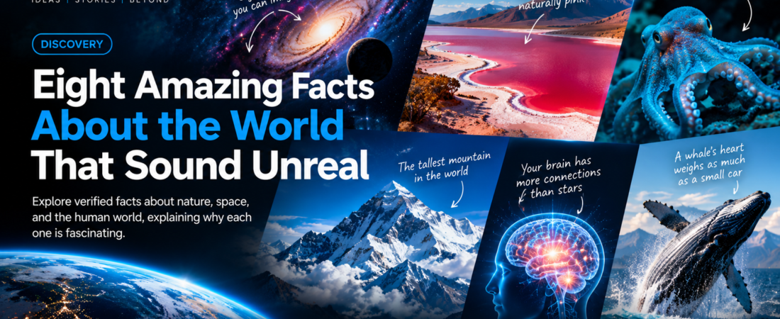 Eight Verified Facts About Earth and Space That Sound Almost Impossible