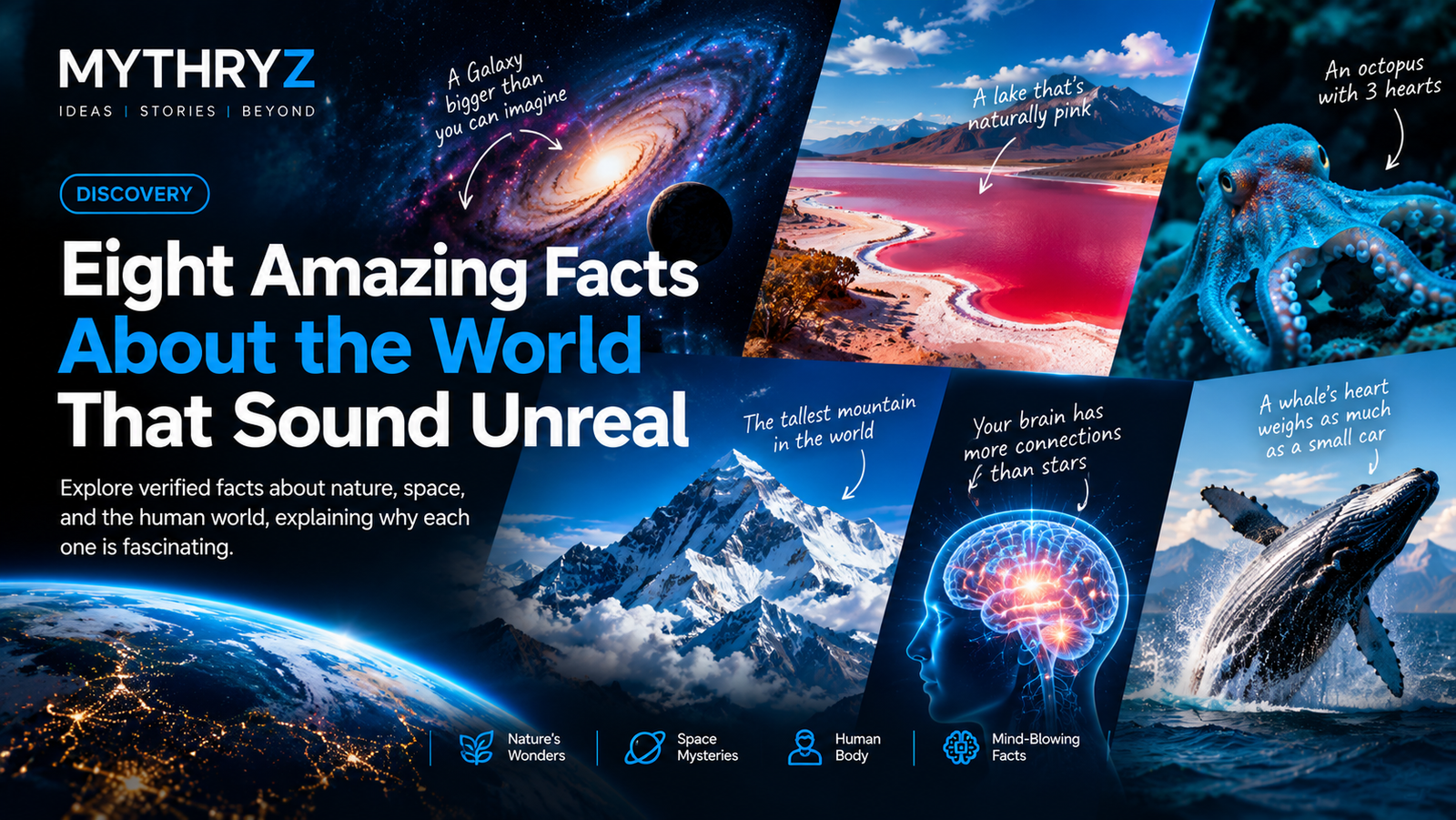Eight Verified Facts About Earth and Space That Sound Almost Impossible